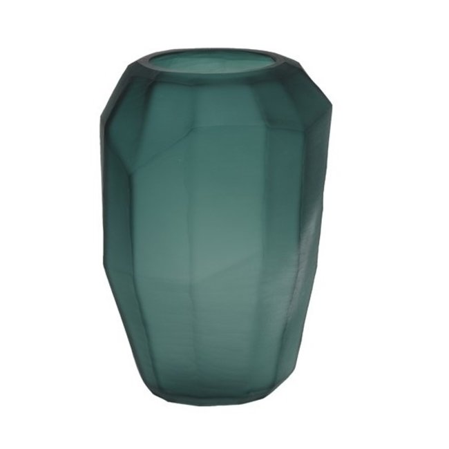 Light en Living Vaas 19x19x28 cm FLAMENGO donker  groen