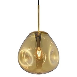 Leitmotiv Hanglamp Blown Glass klein goud