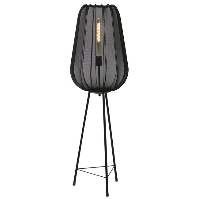 Light & Living Vloerlamp Ø42x132 cm PLUMERIA zwart