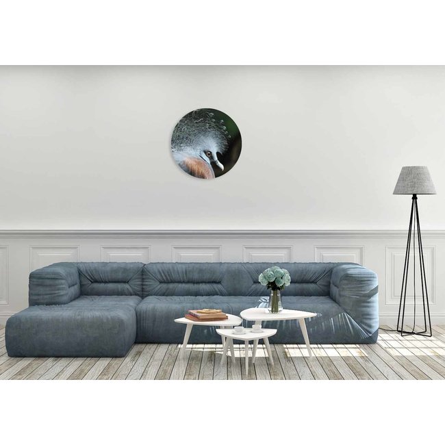 Wandkraft Bright Wings 004 - rond, vierkant of rechthoekig