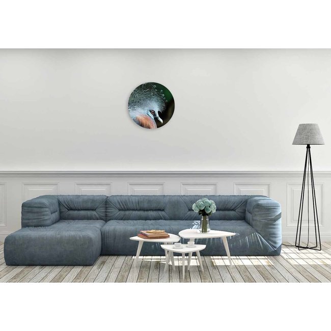 Wandkraft Bright Wings 004 - rond, vierkant of rechthoekig