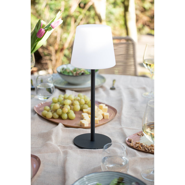 Leitmotiv Tafellamp voor binnen en buiten zwart