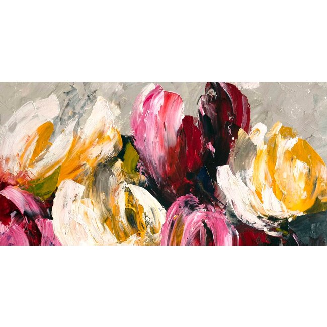 Wandkraft Flaming Blooms