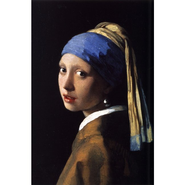 Wandkraft Girl with a Pearl Earring by Johannes Vermeer