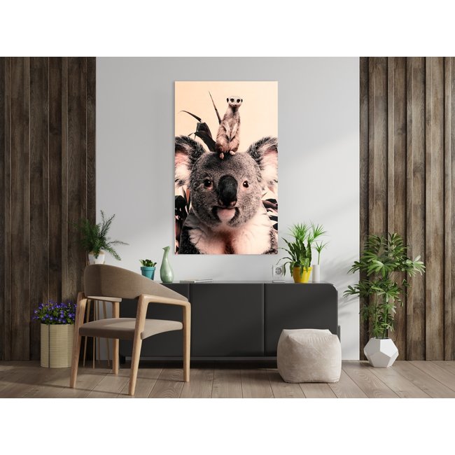 Wandkraft Koala and Meerkat