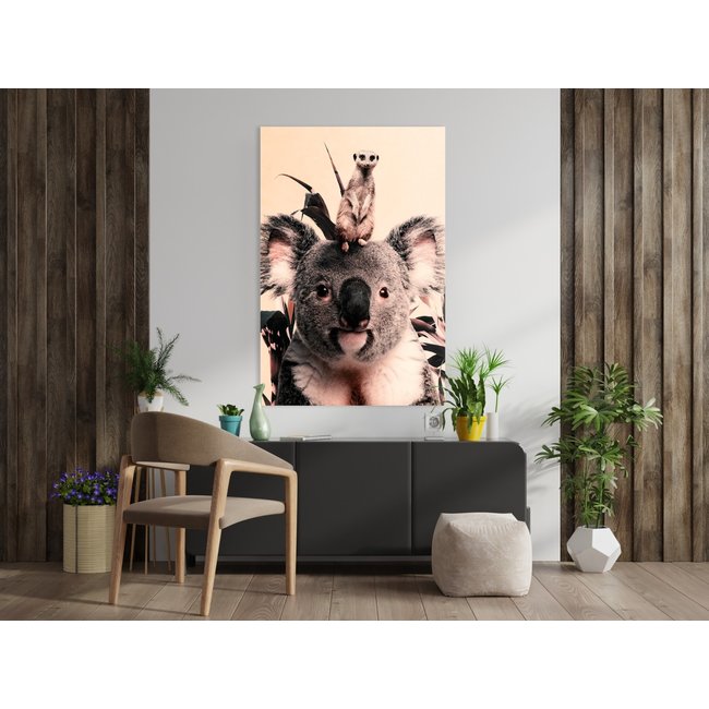 Wandkraft Koala and Meerkat