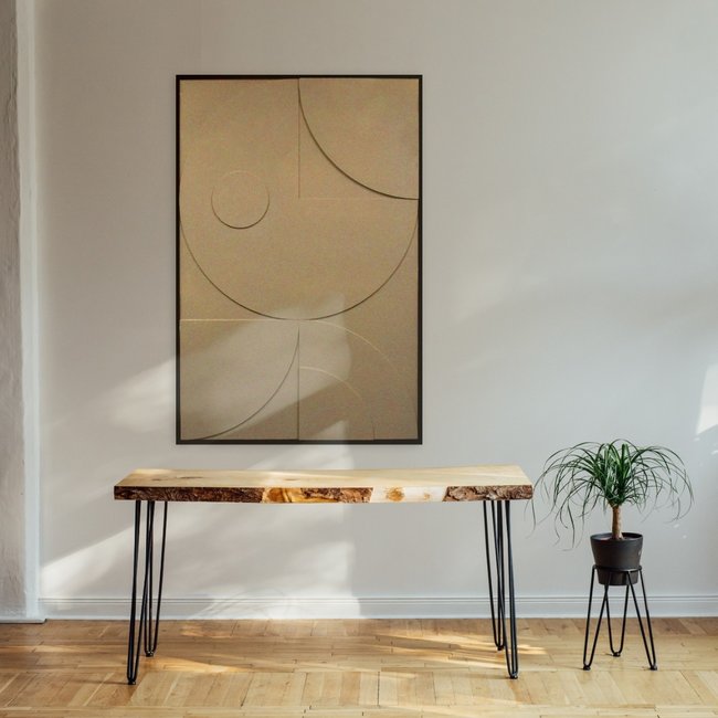 Wandkraft Less Is More I in Mushroom