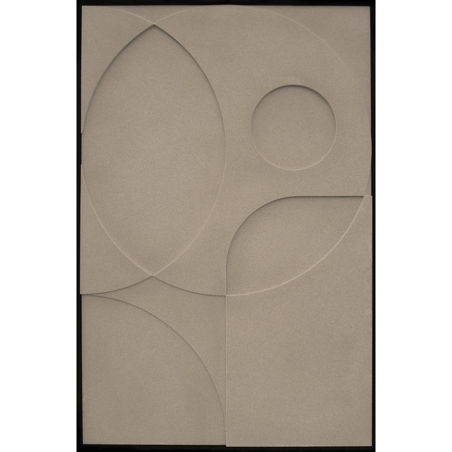 Wandkraft Less Is More II in Zand