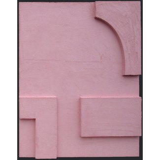 Wandkraft Optimism II in Pink Beton Ciree 80 x 100 cm