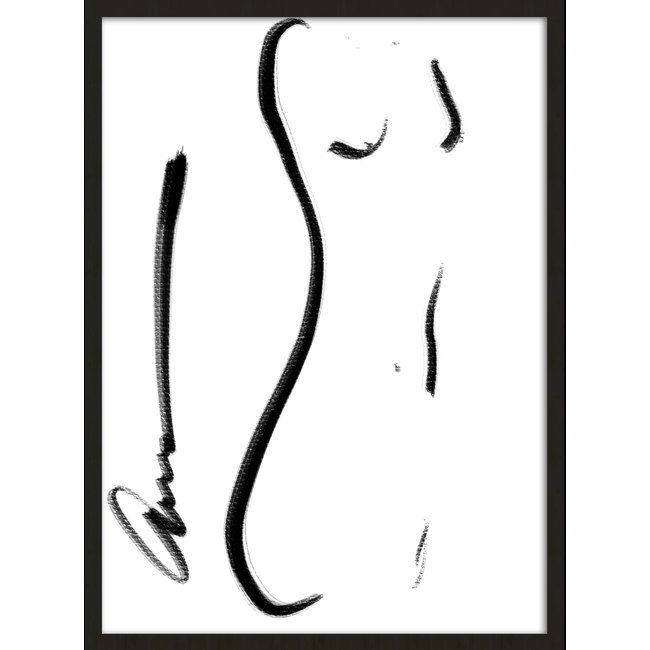 Wandkraft Silhouette 60x 80 cm