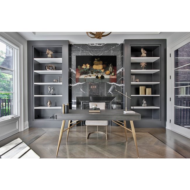 Wandkraft Still Life with Cheeses by Floris van Dyck