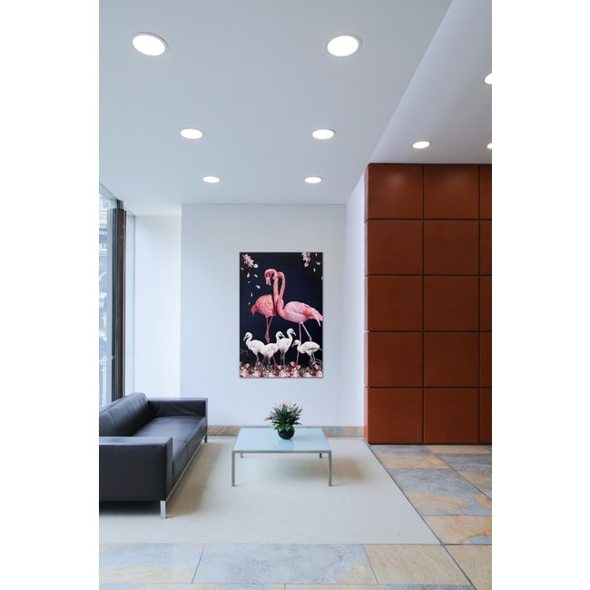 Wandkraft The Flamingo Family