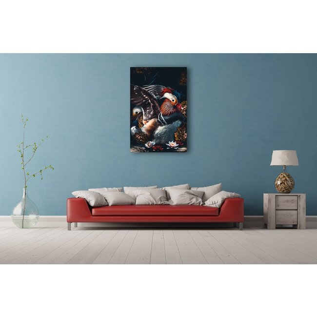 Wandkraft The Mandarin Ducks