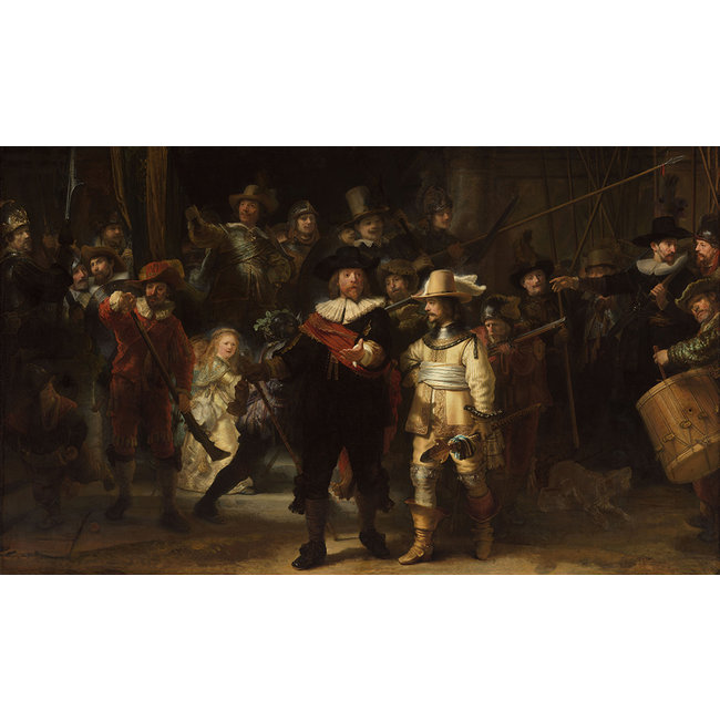 Wandkraft The Night Watch by Rembrandt van Rijn