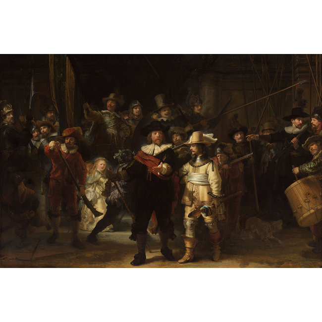 Wandkraft The Night Watch by Rembrandt van Rijn