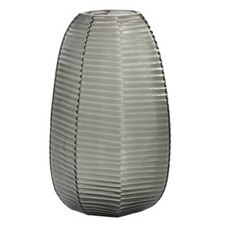 Light en Living Vaas Ø23x37,5 cm MAEVA smoke glas grijs