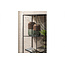 Woood Celeste Vaas Glas/hout Blauw/groen 28x16cm