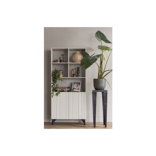 Woood Miller 2-deurs Opbergkast Grenen Dust [fsc]