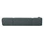 Woood Polly Bank U-vorm Links Blauw/groen
