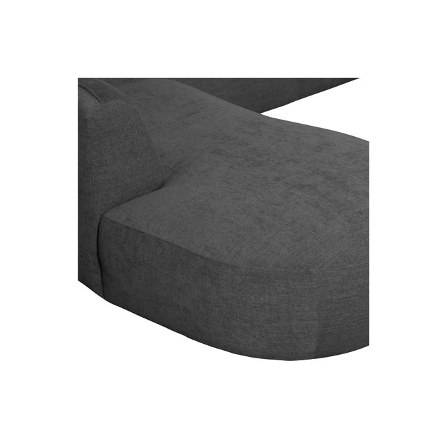 Woood Polly Bank U-vorm Links Grijs