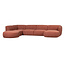 Woood Polly Bank U-vorm Links Roze