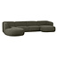 Woood Polly Bank U-vorm Links Warm Groen