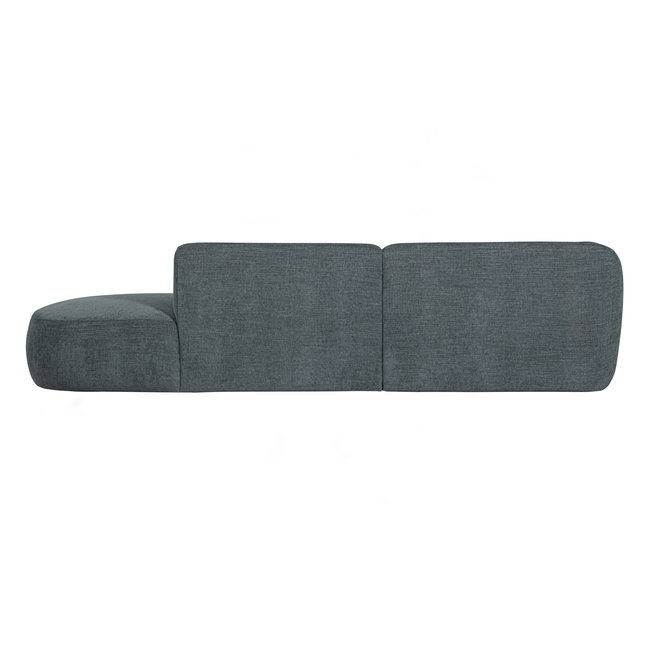 Woood Polly Chaise Longue Links Blauw/groen