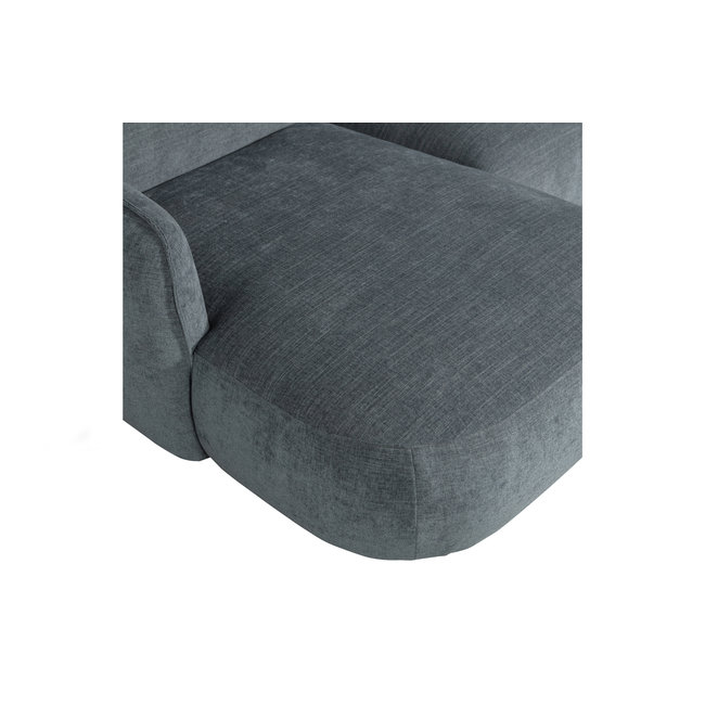 Woood Polly Chaise Longue Links Blauw/groen