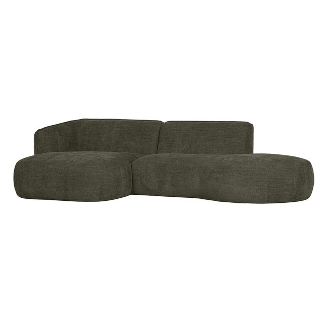 Woood Polly Chaise Longue Links Warm Groen