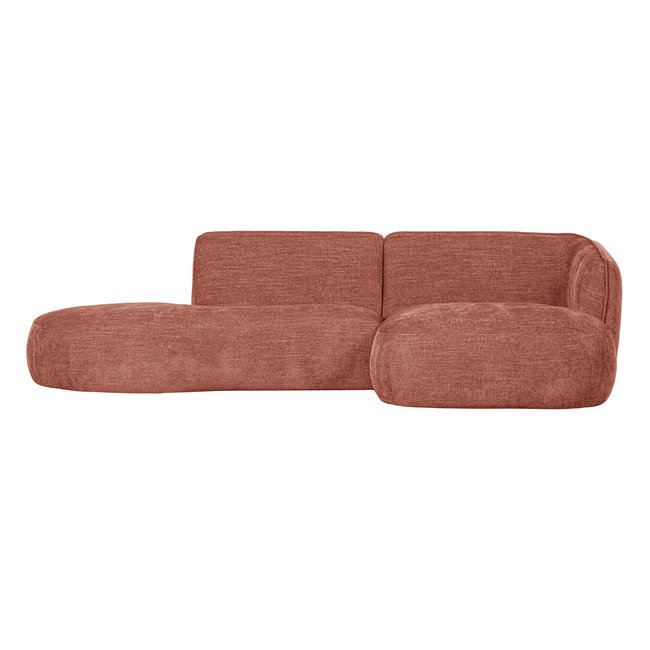Woood Polly Chaise Longue Rechts Roze