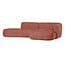 Woood Polly Chaise Longue Rechts Roze