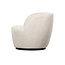 WOOOD Exclusive Serra Draaifauteuil Geweven Stof Off White