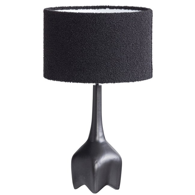 Woood Foss Tafellampvoet Aluminium Antique Zwart/bruin