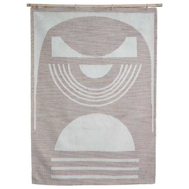 Woood Juup Vloer/wandkleed Naturel 170x240cm
