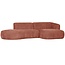Woood Polly Chaise Longue Rechts Roze
