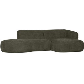 WOOOD Exclusive Polly Chaise Longue Rechts Warm Groen