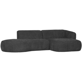 Woood Polly Chaise Longue Rechts Grijs