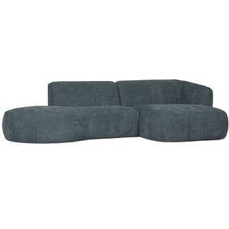 WOOOD Exclusive Polly Chaise Longue Rechts Blauw/groen