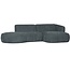 Woood Polly Chaise Longue Rechts Blauw/groen