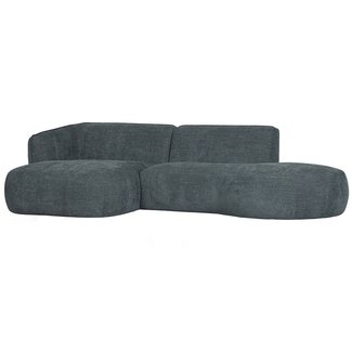 Woood Polly Chaise Longue Links Blauw/groen Woood Polly Chaise Longue Links Blauw/groen