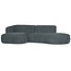 Woood Polly Chaise Longue Links Blauw/groen