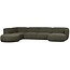 Woood Polly Bank U-vorm Links Warm Groen