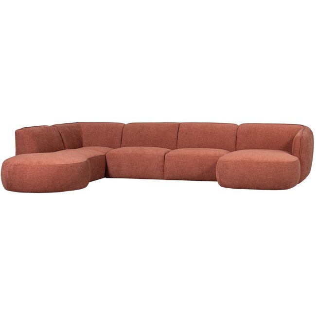 Woood Polly Bank U-vorm Links Roze