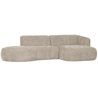 Woood Polly Chaise Longue Rechts Zand