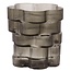 Light en Living Vaas Ø17x17 cm DOURO smoke glas