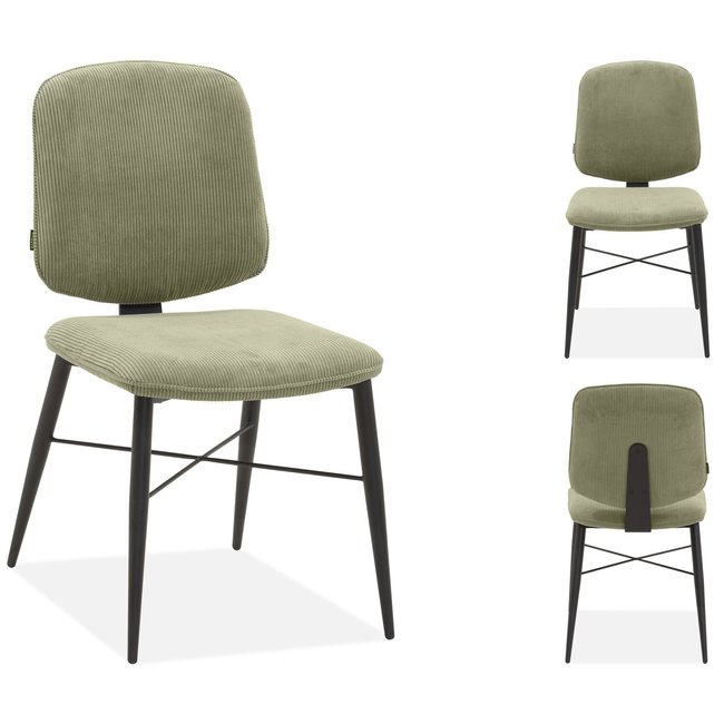 WoonMax Eetkamerstoel Kreta - Diverse kleuren Brave