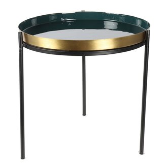 Countryfield Bijzettafel Madras diverse kleuren - Blauw groen