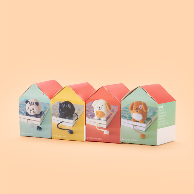 Balvi Boekenlegger knuffel - Diverse kleuren