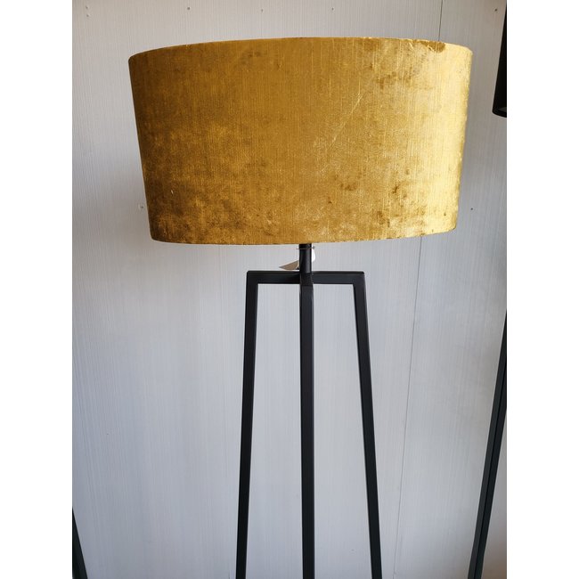 Light en Living Lampenkap ovaal recht smal GEMSTONE goud - diverse maten