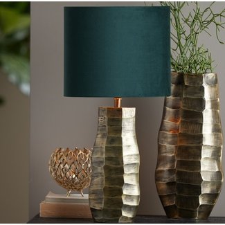 Light & Living Kap ovaal recht VELOURS dutch green - Diverse maten